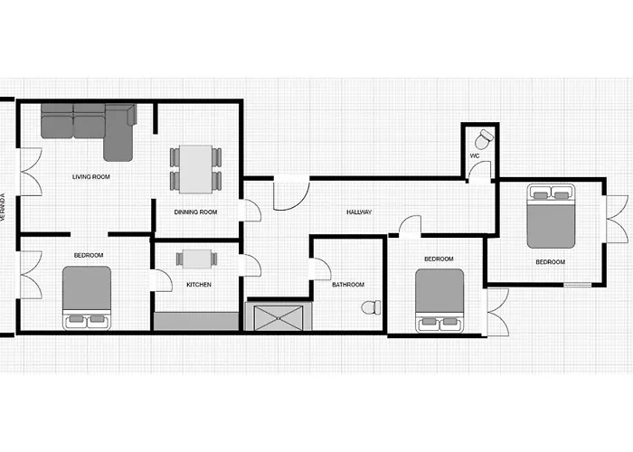 아파트 Houseloft Thess Nest *